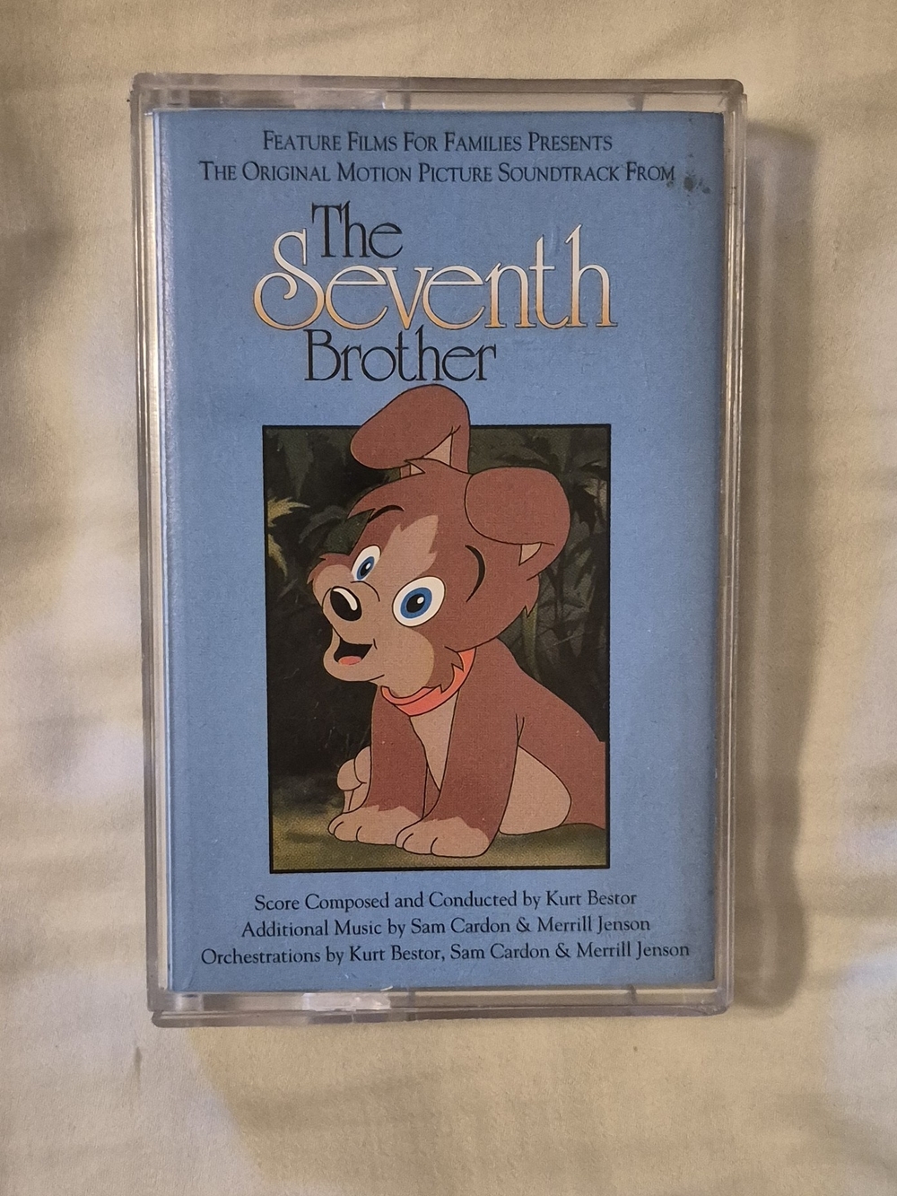 rebels Blue Cartoon Puppy Cassette Tape